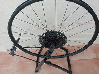 llanta 27,5 trasera centrada, recta, sin llantazo