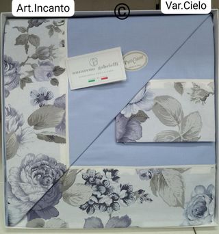 Lenzuola Puro Cotone Made in Italy