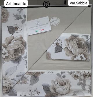 Lenzuola Puro Cotone Made in Italy