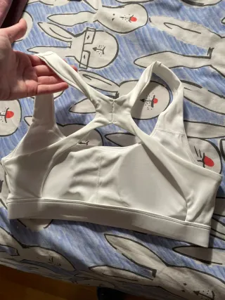 Top deportivo Alo blanco