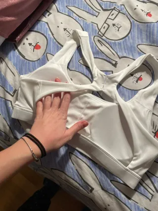 Top deportivo Alo blanco