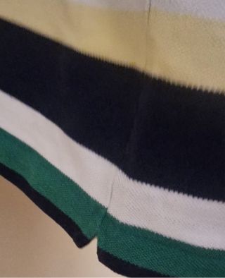 Polo Lacoste Niño Talla 12 Rayas Multicolor