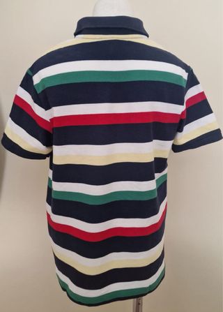 Polo Lacoste Niño Talla 12 Rayas Multicolor