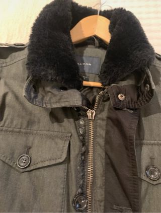 Chaqueta Aviador Hombre Gris oscuro