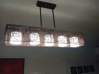 Juego de lámparas de salón