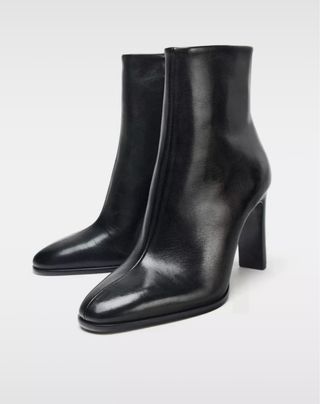 Botines piel Zara Talla 37