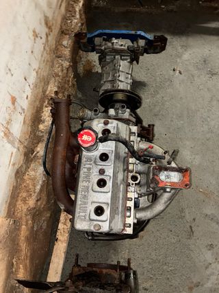 Motor y caja R5 Alpine Turbo