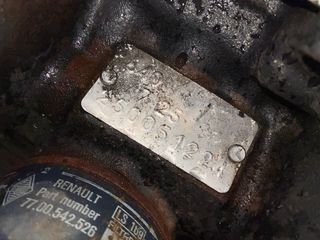 Motor y caja R5 Alpine Turbo