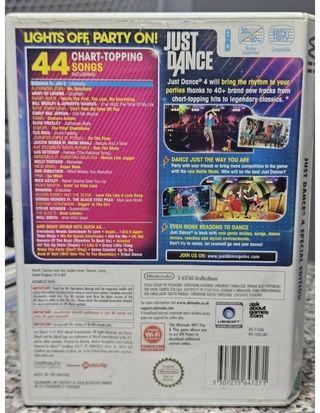 JUEGO Wii Just Dance 4: Special Edition