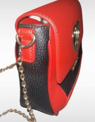 Bolso Love Moschino Corazón Rojo/Negro