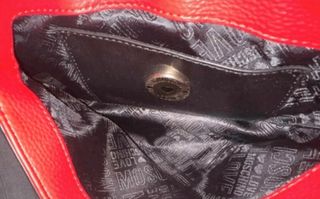 Bolso Love Moschino Corazón Rojo/Negro