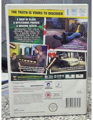 JUEGO Wii CSI: Hard Evidence