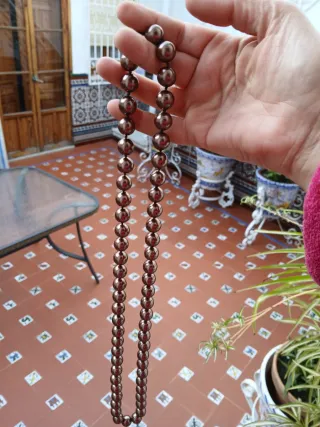 Collar vintage cobre