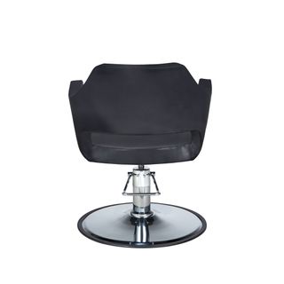 Silla de peluquería hidráulica negra