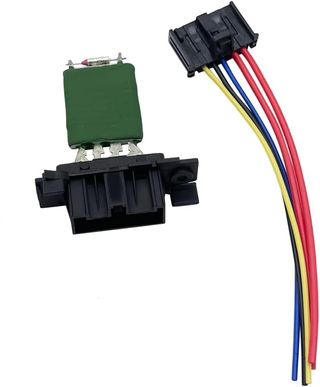 Resistencia del ventilador del motor del soplador del calentador con enchufe del arnés 13248240 6845796 77364061 55702407