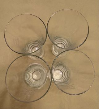 4 Vasos altos