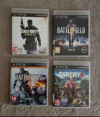 Lote 4 Juegos PS3
