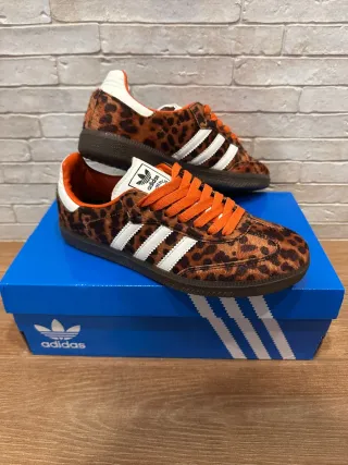 Zapatillas Animal Print Naranja