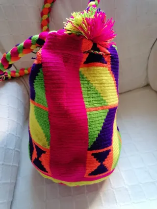 Bolso Wayuu Colombiano