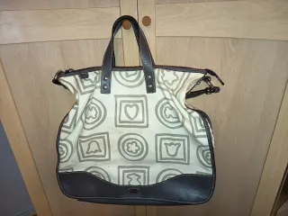 Bolso de hombro Tous Beige y Marrón
