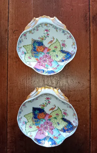 Par de Conchas de servicio Vista Alegre