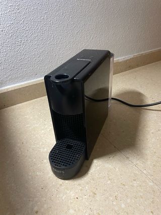 Cafetera Nespresso Krups Negra