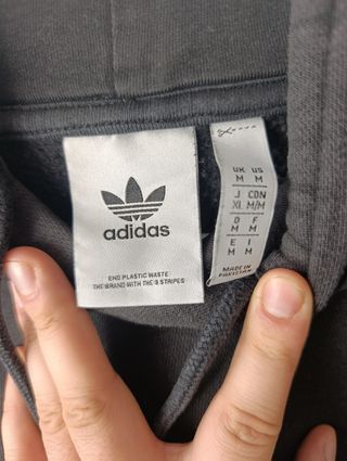 Sudadera Adidas Logo Bordado Talla M