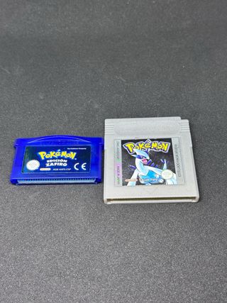 Pokémon Zafiro y Plata Game Boy Color