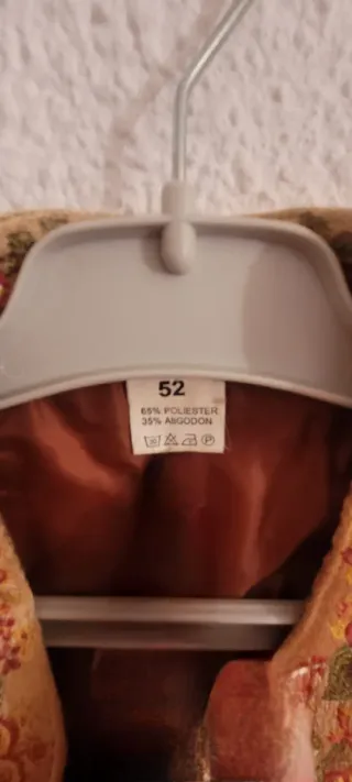 Chaleco Fallero Talla 52