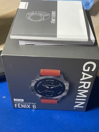 Garmin Fenix 6 Zafiro Titanio