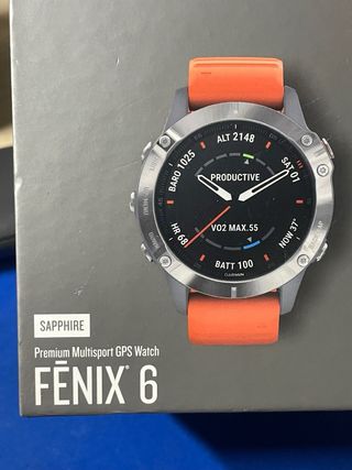 Garmin Fenix 6 Zafiro Titanio