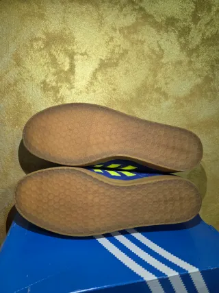 Adidas Gazelle Team Blu Gialle 41