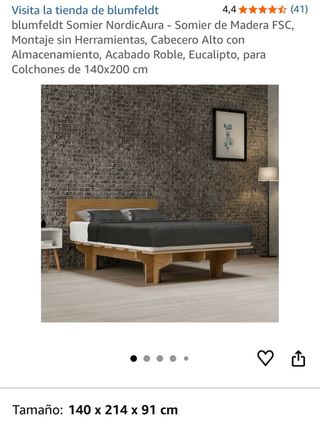 Somier de madera FSC