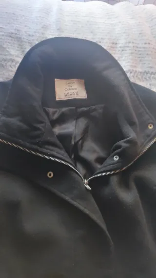 Chaqueta de paño negra