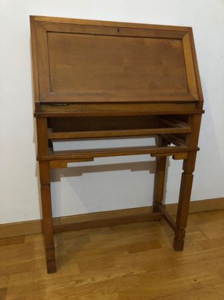 Escritorio secreter madera estilo Mid Century