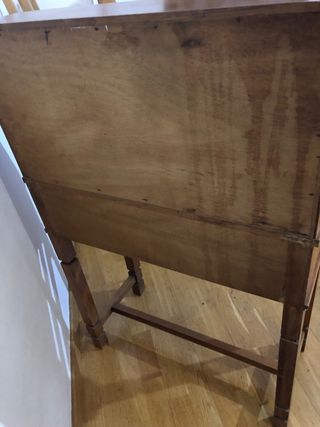 Escritorio secreter madera estilo Mid Century