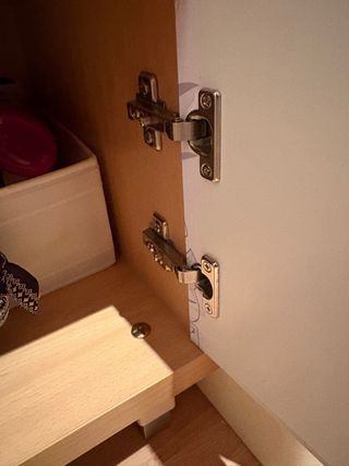 Mueble organizador bajo lavabo