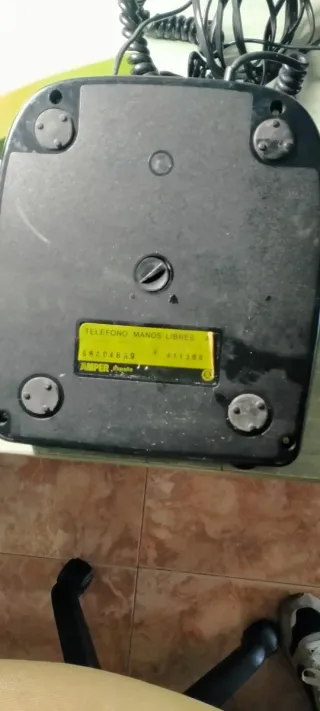 Teléfono Fijo Antiguo Verde