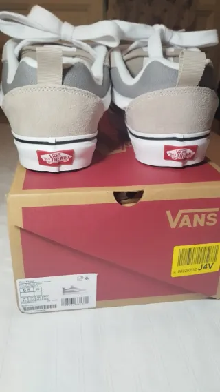 Zapatillas Vans Unisex Talla 37 Rojas