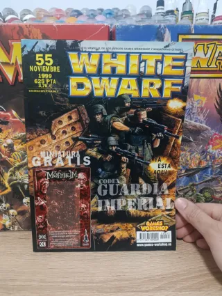 Warhammer White Dwarf número 55
