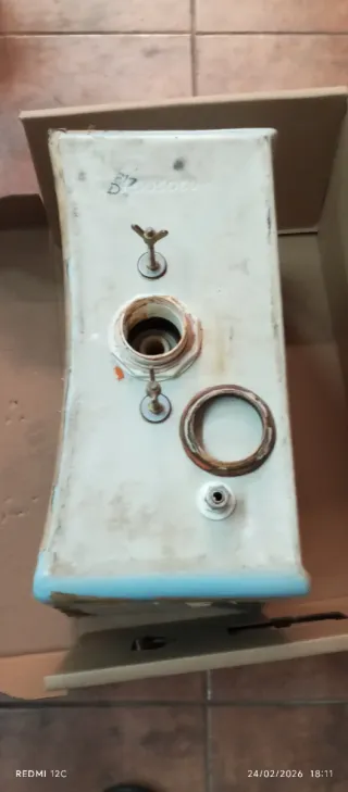 Cisterna sanitario antigua