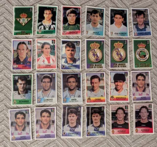 Cromos La Liga 96-97 Bollycao