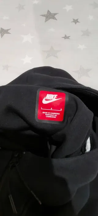 Nike Tech Fleece Negro Hombre Talla L