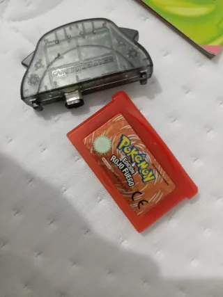 Pokémon Rojo Fuego GBA Pal Esp + Accesorio