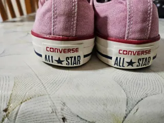 Zapatillas Converse rosas bajas