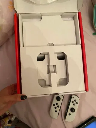 Nintendo Switch OLED Blanca Como Nueva