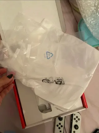 Nintendo Switch OLED Blanca Como Nueva