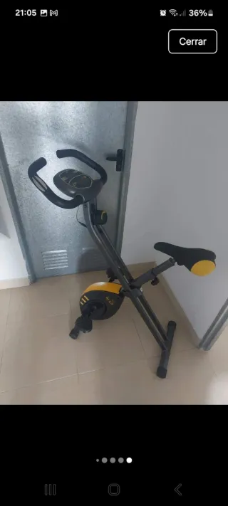 Bicicleta Estática Plegable ILICO B3