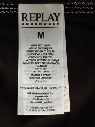 Replay Pack 3 boxers Talla M