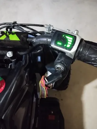 Quad eléctrico infantil negro